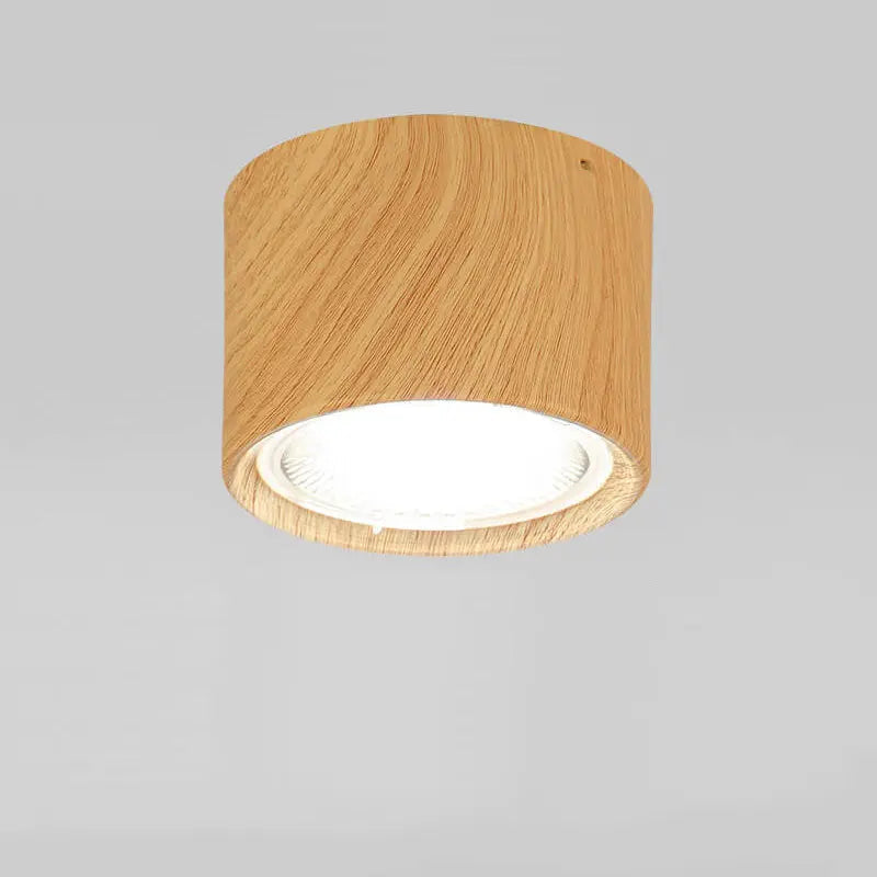 Ceiling Spotlight Cylindrical Adjustable Aim Integrated COB LED