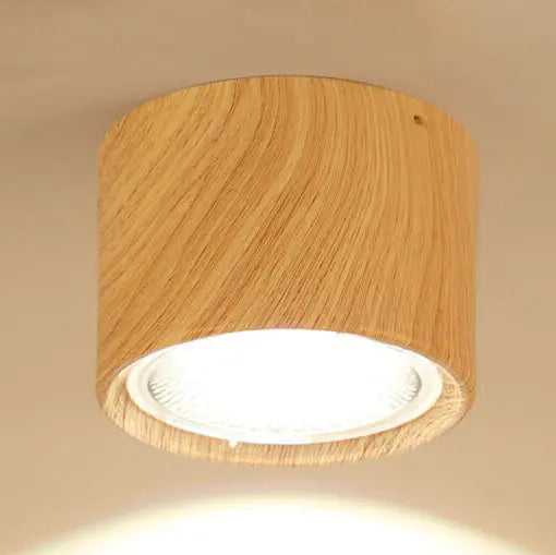 Ceiling Spotlight Cylindrical Adjustable Aim Integrated COB LED