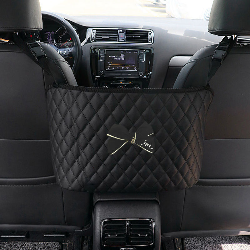 Center Console Car Organizer Durable Textile Tool-Free Installation
