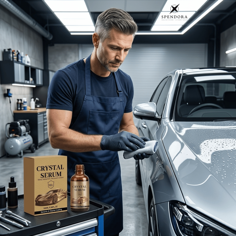 Ceramic Car Coating 9H Hydrophobic & UV-Resistant