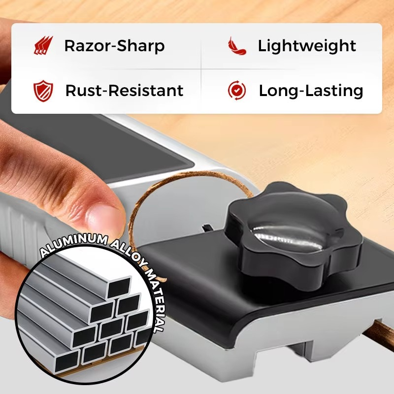 Chamfer & Edge Plane 2-in-1 Ergonomic Non-Slip Handle