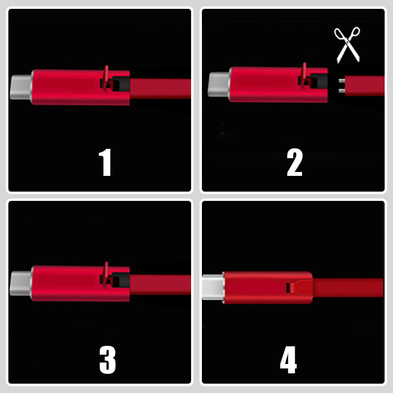 Charging Cable Cut-To-Length Universal Eco-Friendly