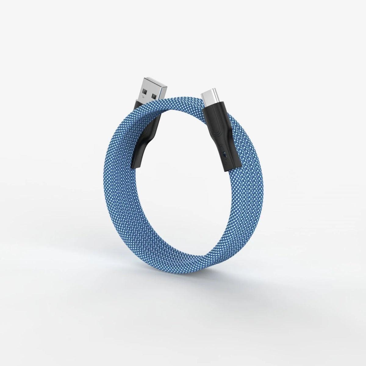 Charging Cable Magnetic Spiral 100W Tangle-Free
