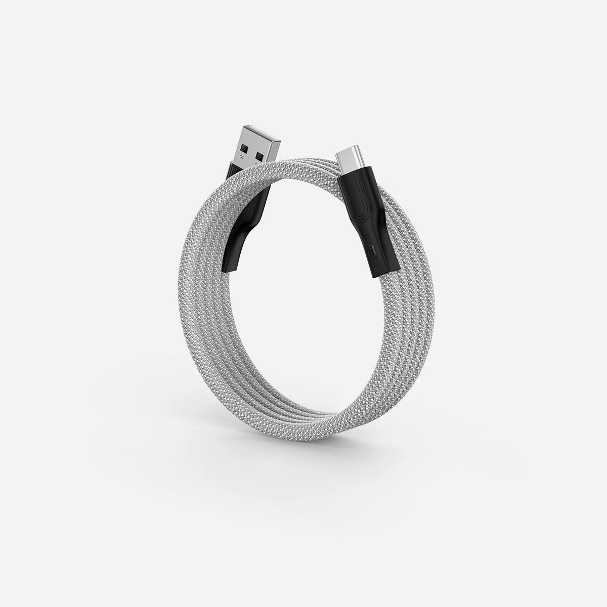 Charging Cable Magnetic Spiral 100W Tangle-Free