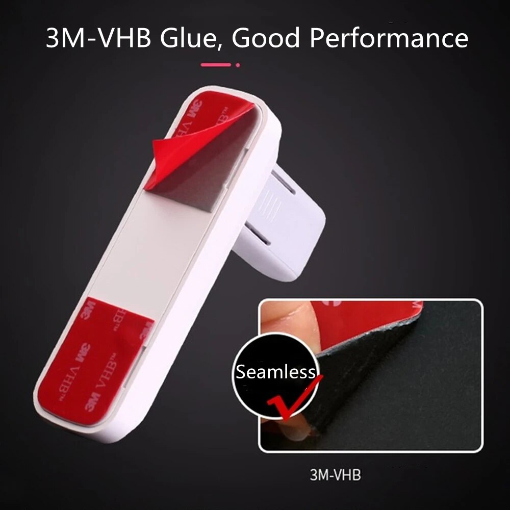 Child Safety Door Lock Three-Button No-Drill Self-Adhesive