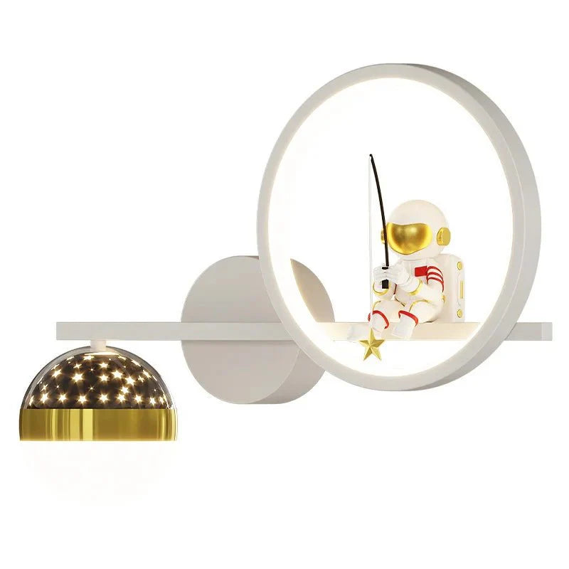 Children's Wall Light Moon & Star Integrated Warm LED