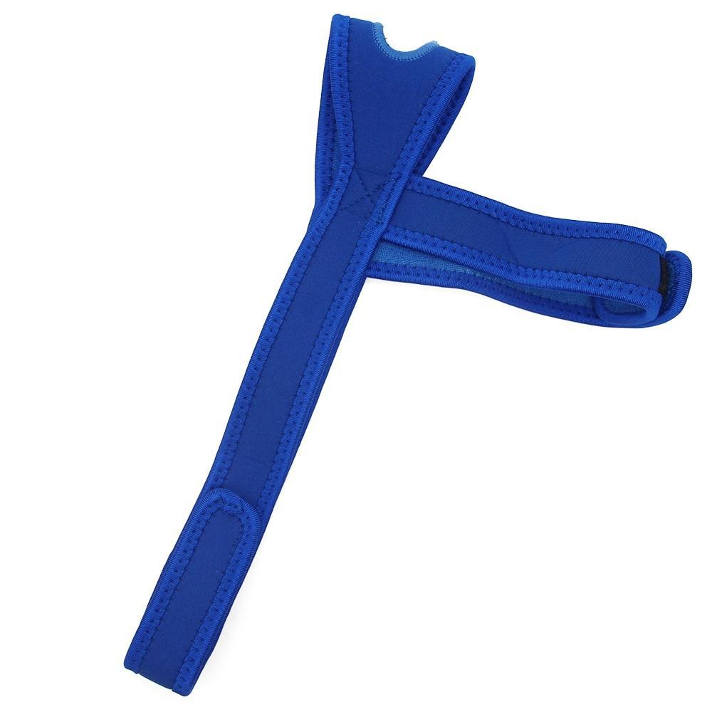 Chin Strap Anti-Snoring Adjustable Velcro Breathable Fabric