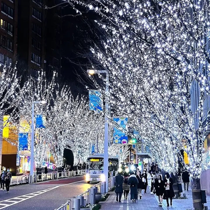 Christmas Tree String Lights Flexible Copper Wire Energy-Efficient LEDs