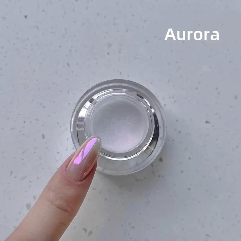 Chrome Nail Powder Mirror Shine Set of 2