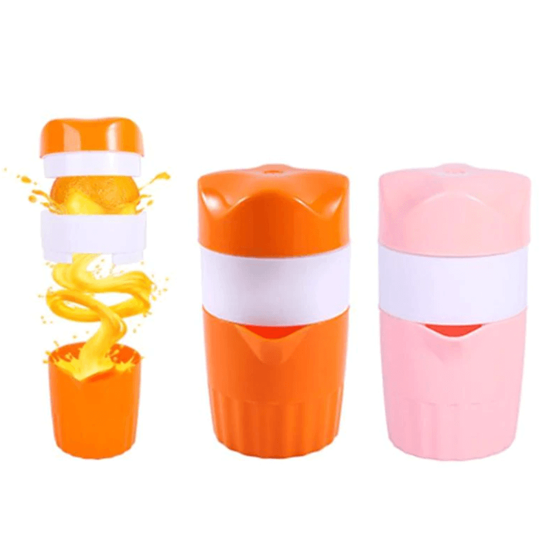 Citrus Juicer BPA-Free Integrated Strainer 10.1 Fl Oz Container