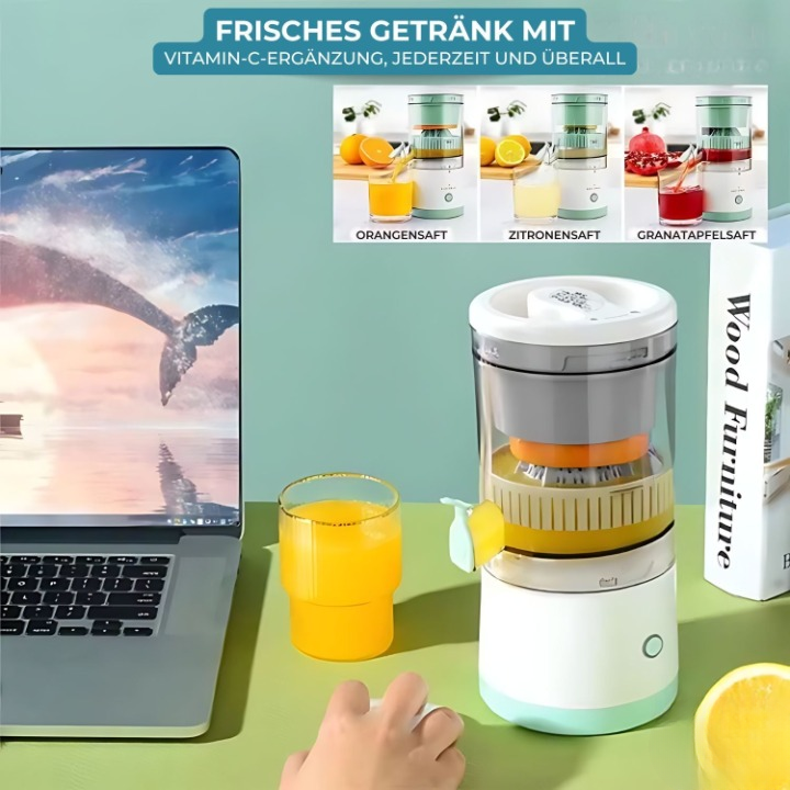 Citrus Juicer Cordless & Portable Stainless Steel Blades