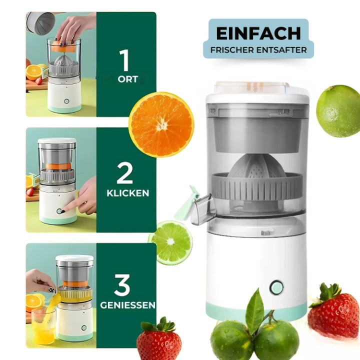 Citrus Juicer Cordless & Portable Stainless Steel Blades