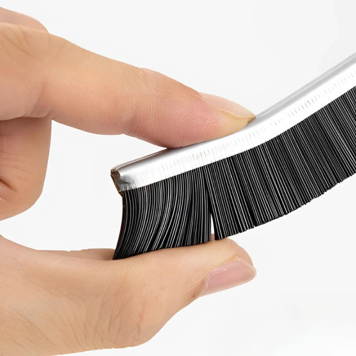 Cleaning Brush Set Narrow Gap Slim Angled Nylon