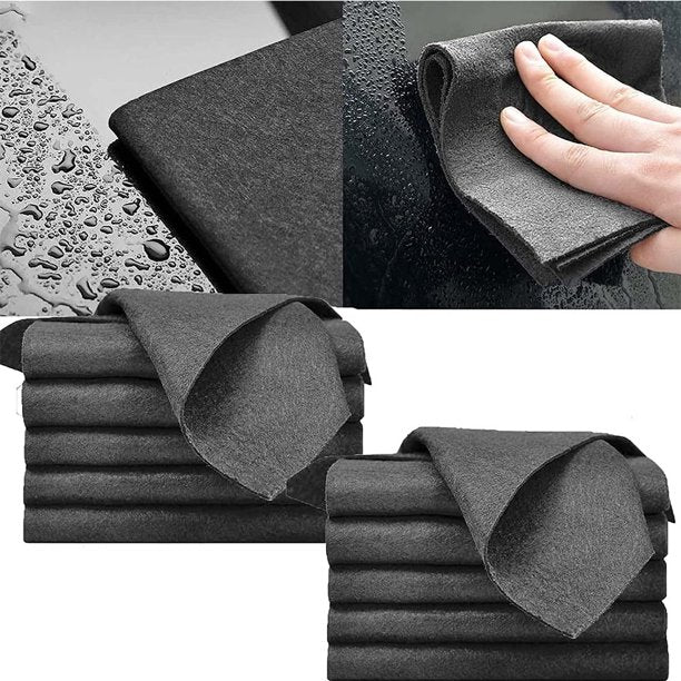 Cleaning Cloths Microfiber Scratch-Free Set of 5