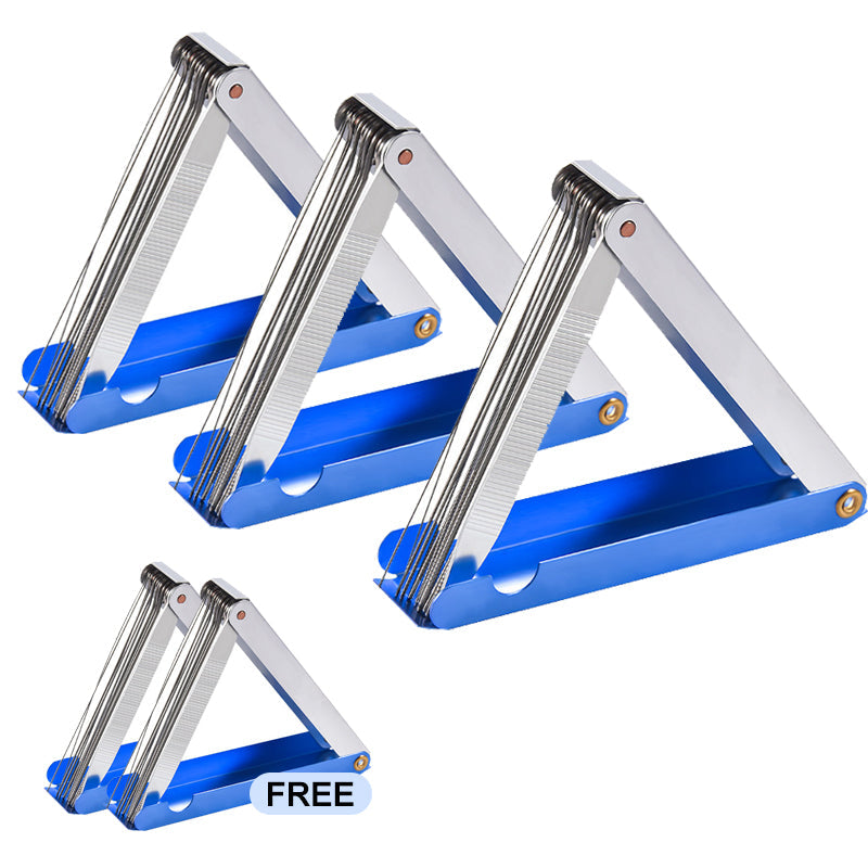 Cleaning Needle Set Stainless Steel Multi-Size Foldable Case
