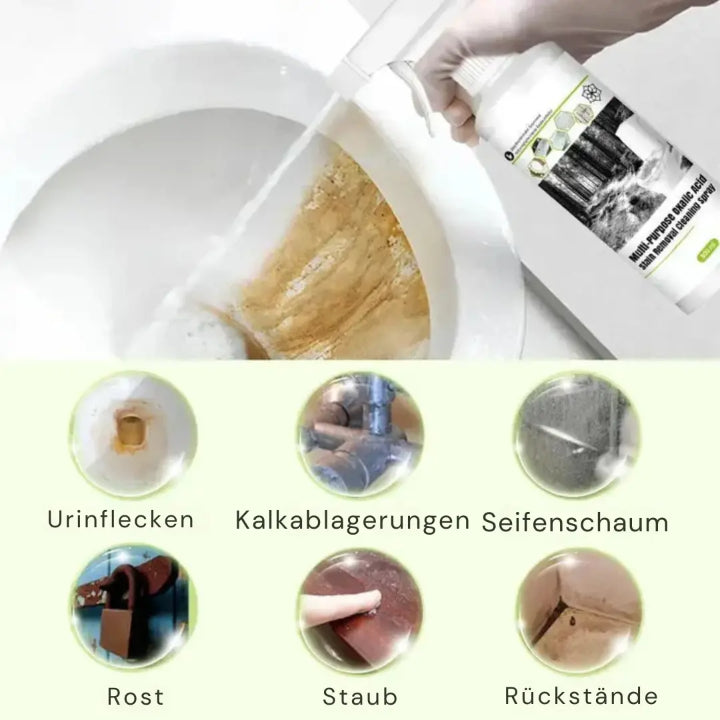 Cleaning Spray Oxalic Acid Removes Limescale & Rust