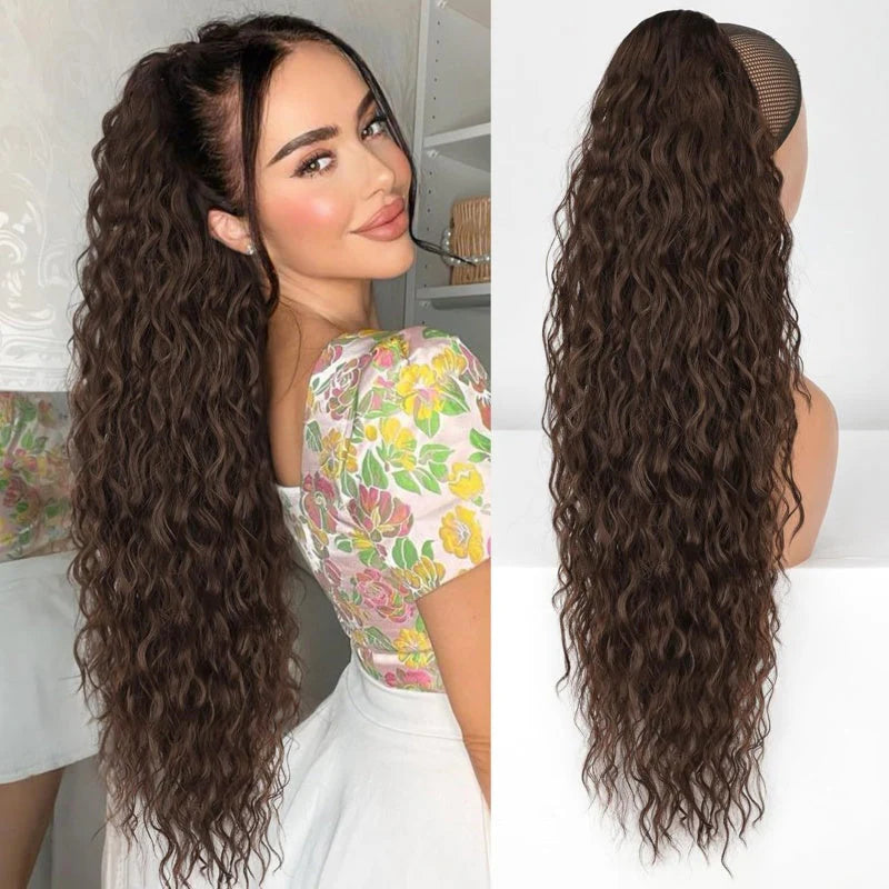 Clip-In Ponytail Extension Instant Volume & Length