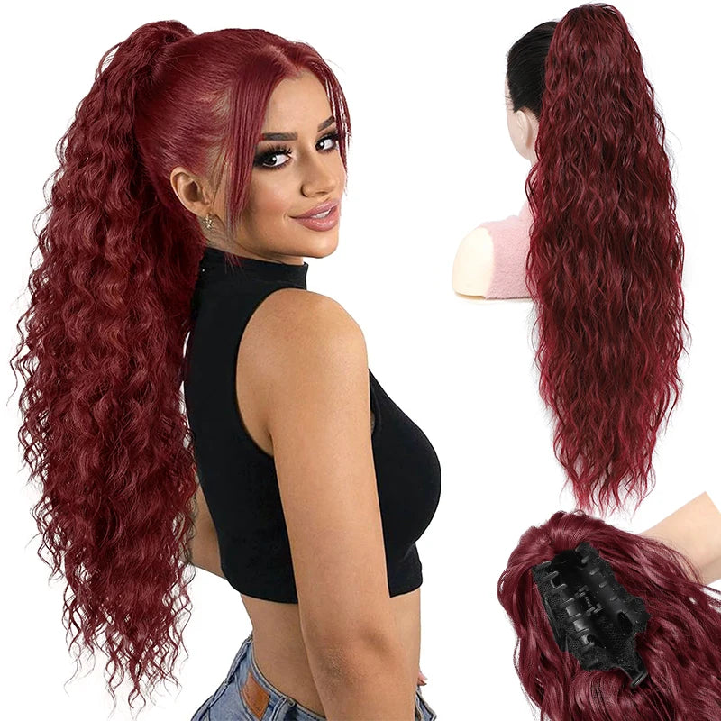Clip-In Ponytail Extension Instant Volume & Length