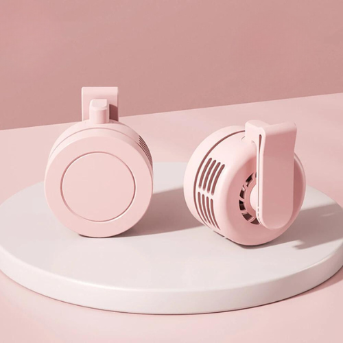 Clip-On Desk Fan 360° Rotation USB Powered