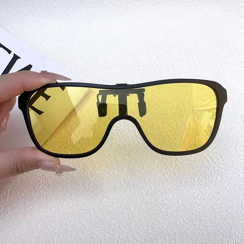 Clip-On Sunglasses Polarized Flip-Up UV400 Protection