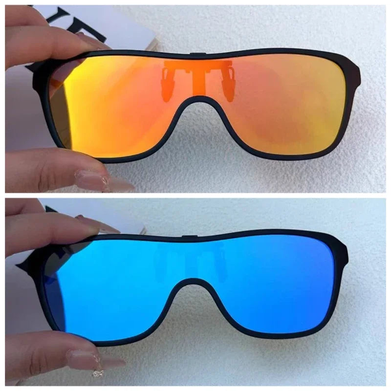 Clip-On Sunglasses Polarized Flip-Up UV400 Protection