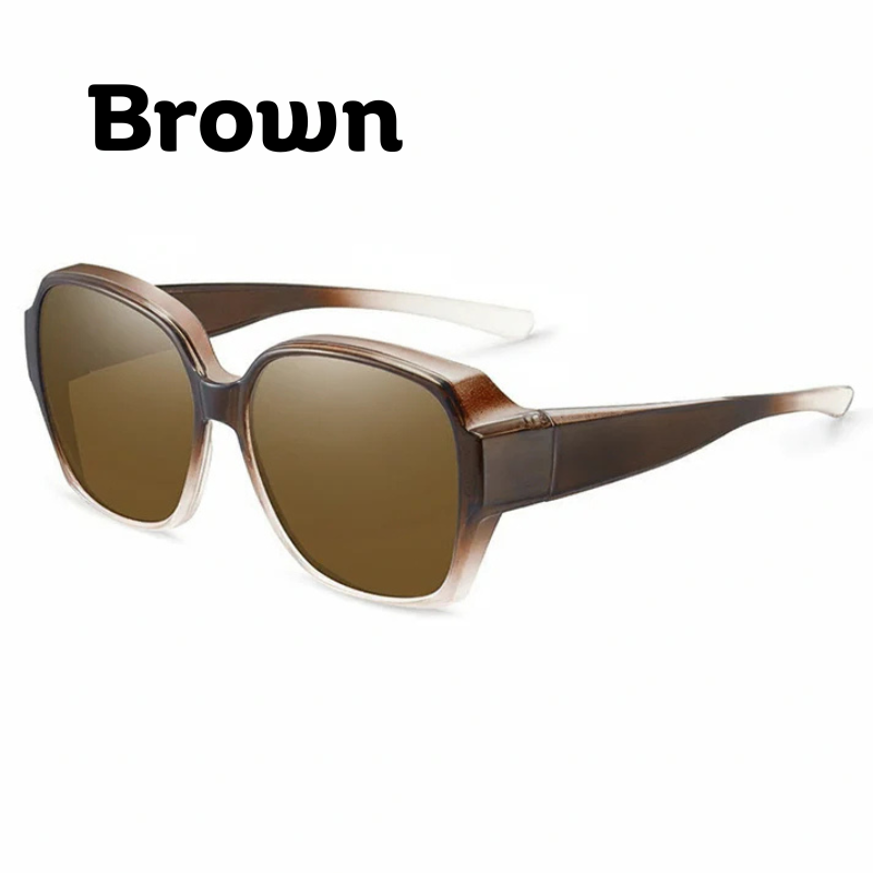 Clip-On Sunglasses Polarized & UV Protection Universal Fit