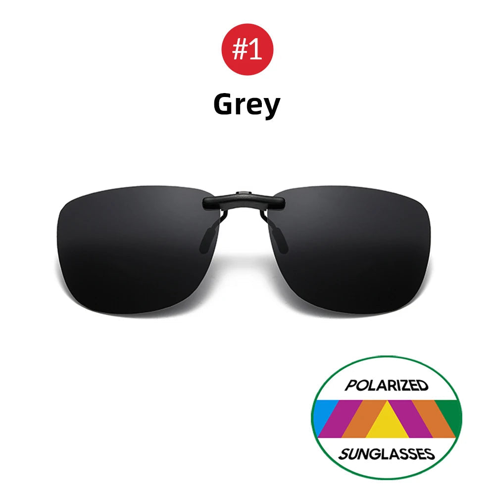 Clip-On Sunglasses Polarized UV400 Lightweight