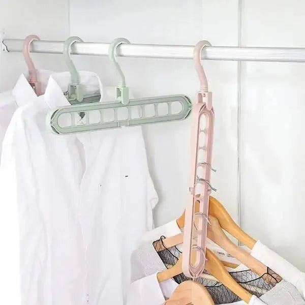 Closet Organizer Space-Saving Holds 9 Garments 3-Pack
