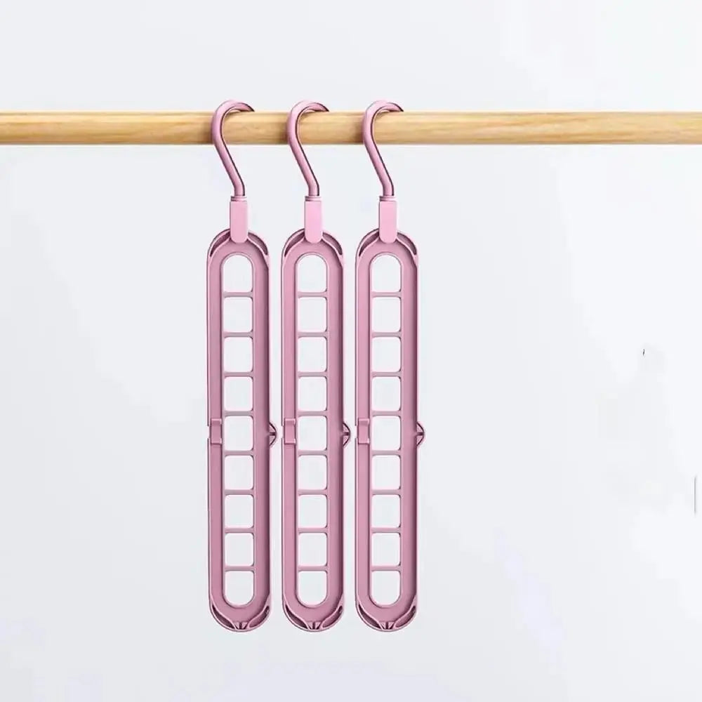 Closet Organizer Space-Saving Holds 9 Garments 3-Pack