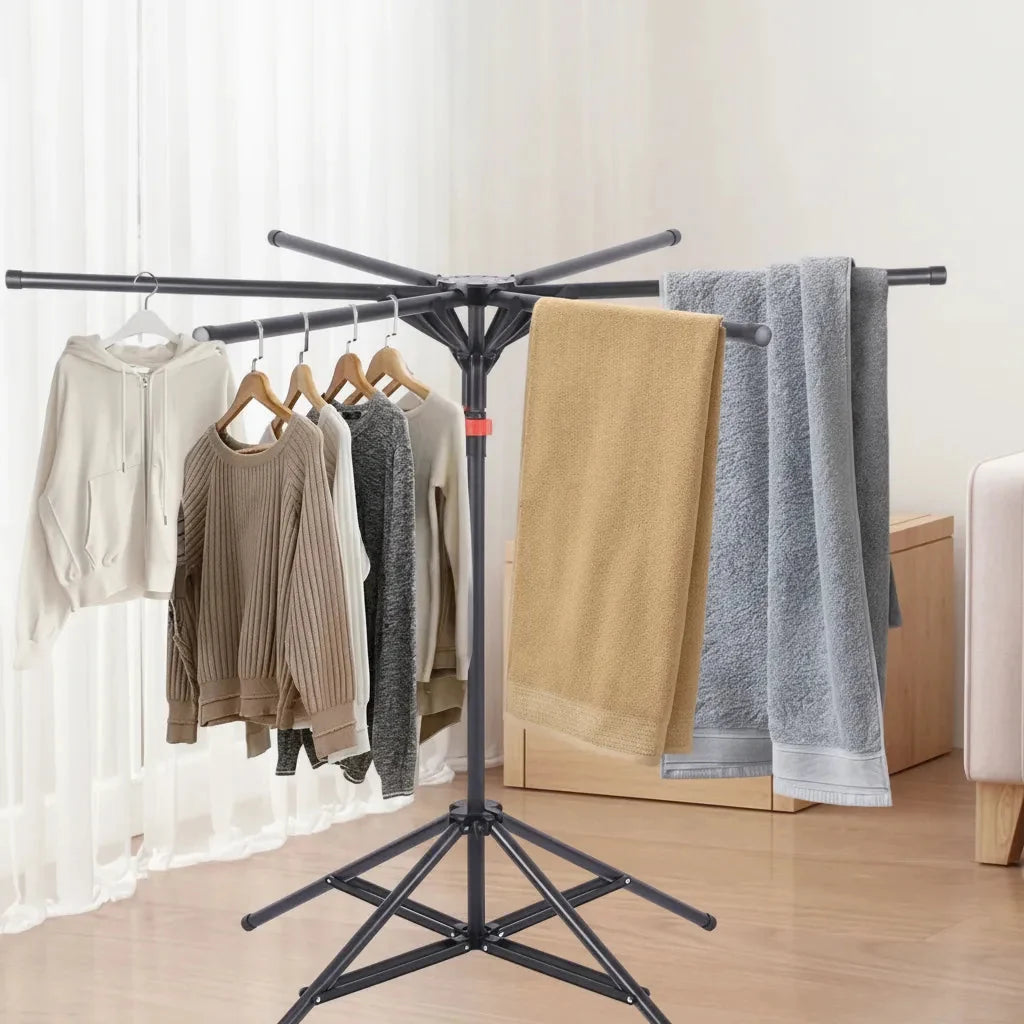 Clothes Rack Foldable Tripod 70 Lb Capacity