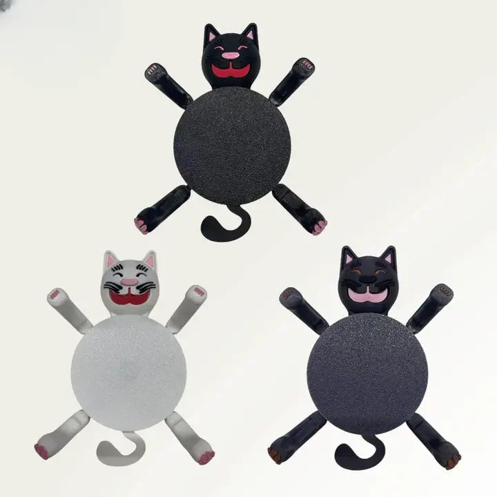 Coaster Cat Shape Heat & Water-Resistant Wipe Clean