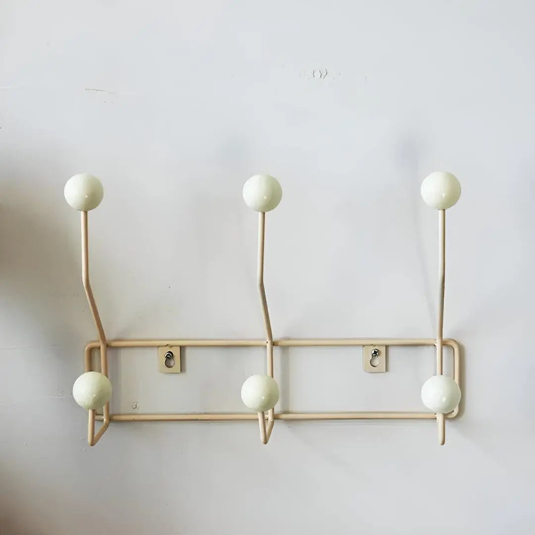 Coat Rack Wall-Mounted Cast Iron Mounting Kit Included