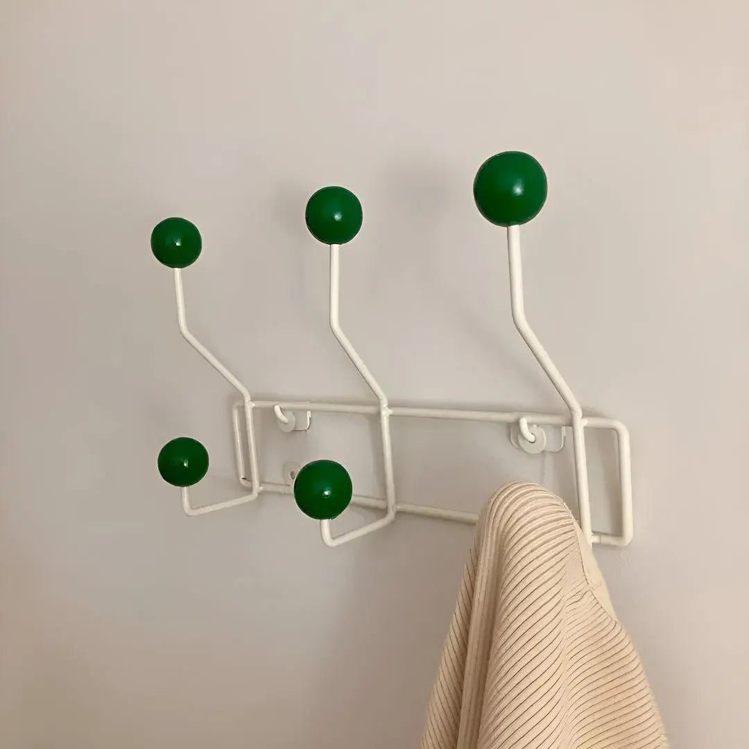 Coat Rack Wall-Mounted Cast Iron Mounting Kit Included