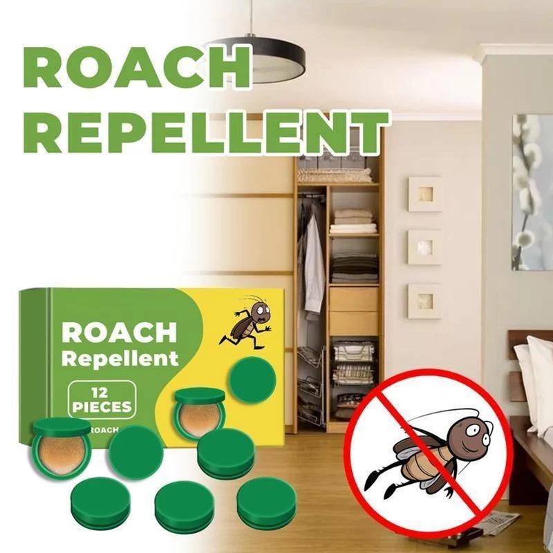 Cockroach Bait Adhesive Low Odor 12 Pack
