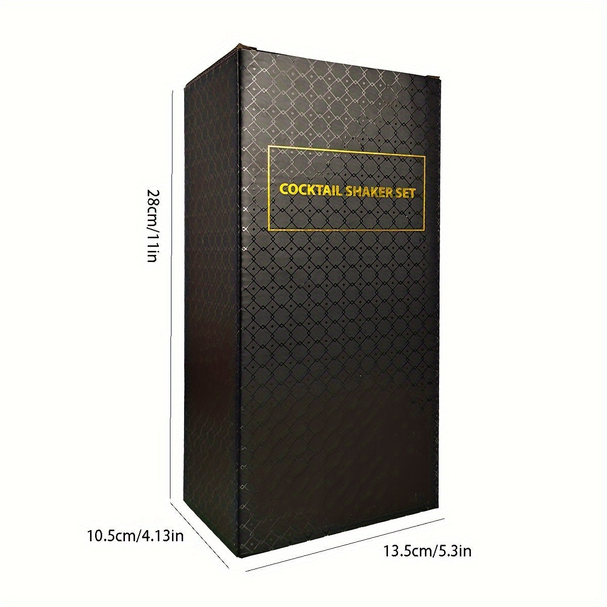 Cocktail Set 20-Piece Stainless Steel Acrylic Stand