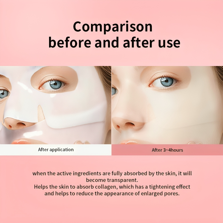 Collagen Face Mask Hydrogel & Probiotics