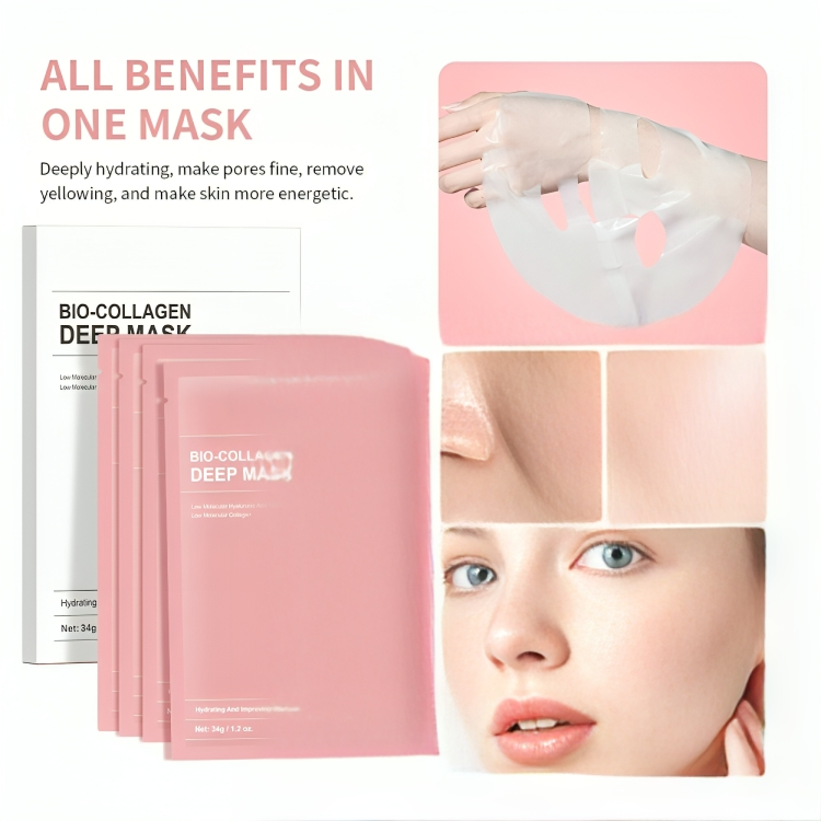 Collagen Face Mask Hydrogel & Probiotics