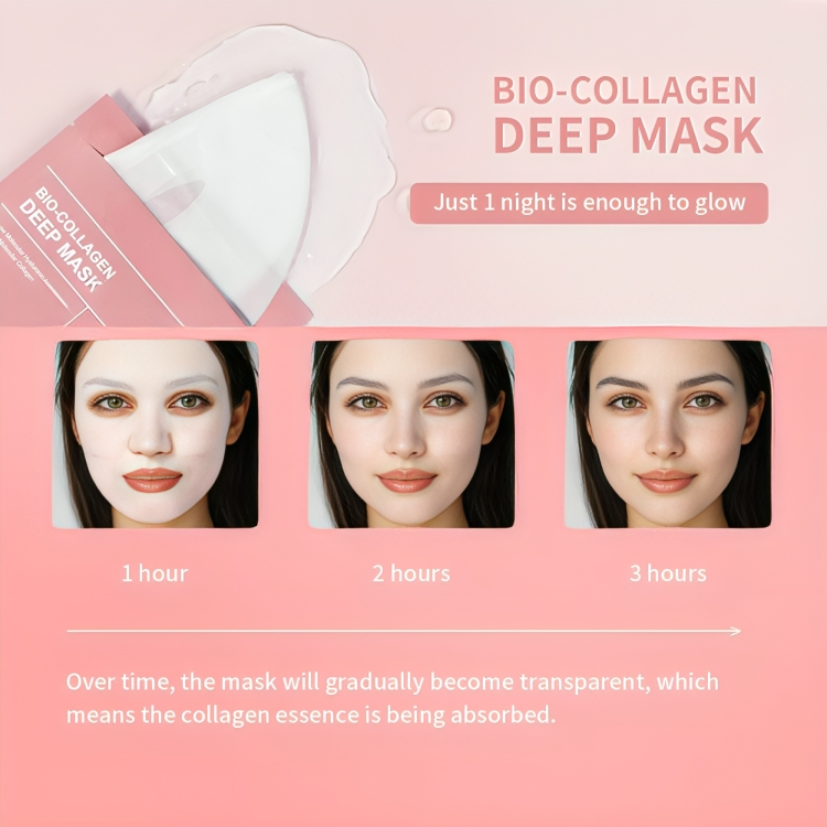 Collagen Face Mask Hydrogel & Probiotics