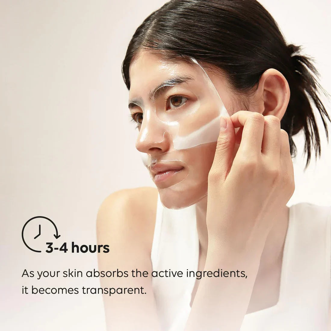 Collagen Face Mask Hydrogel & Probiotics
