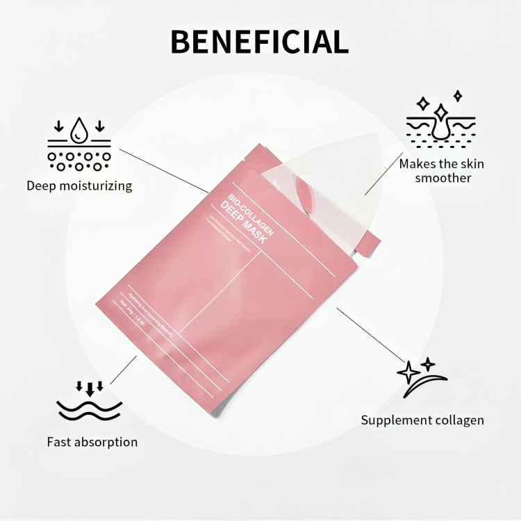 Collagen Face Mask Hydrogel & Probiotics