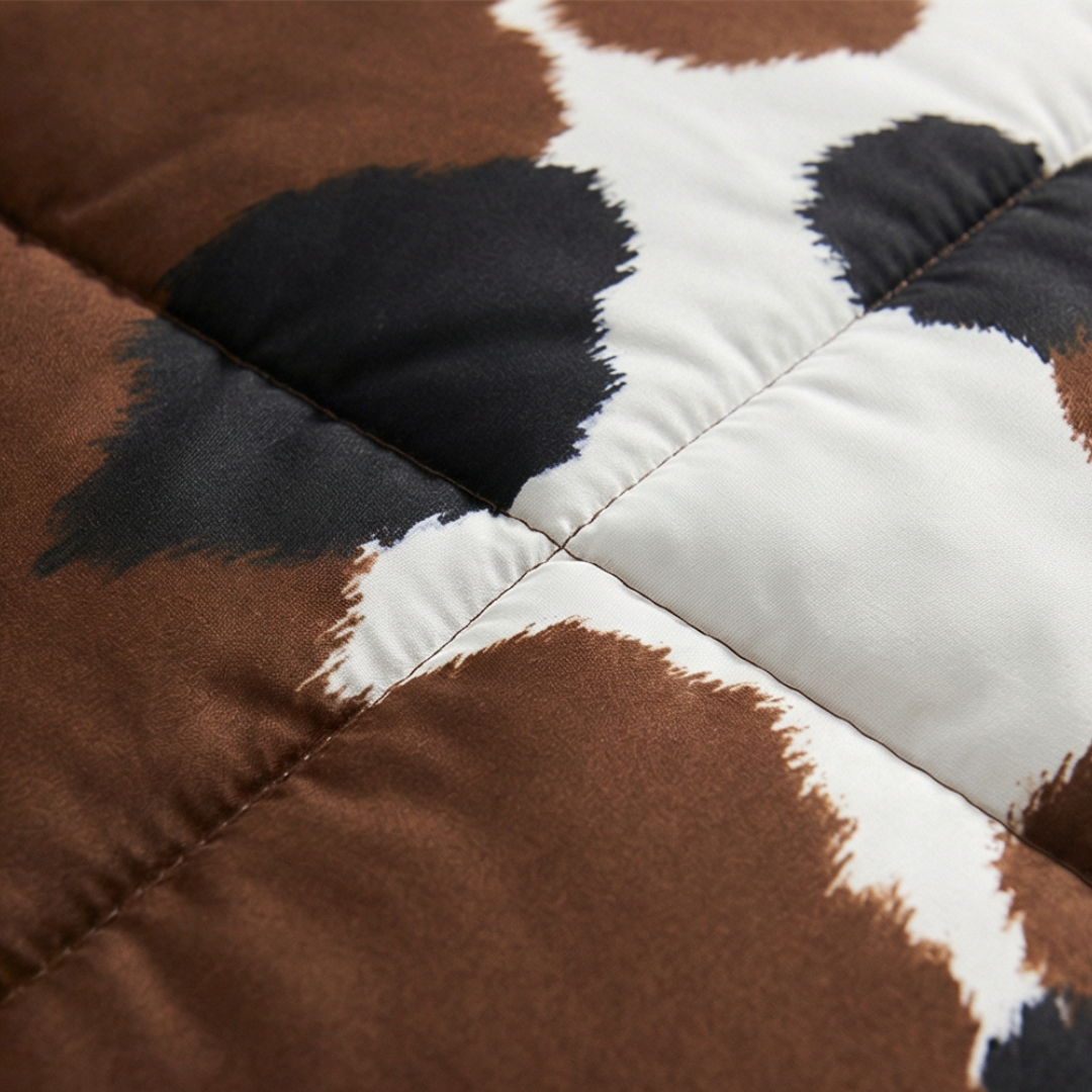 Comforter Set Cow Print 100% Polyester All-Season