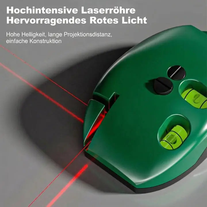Compact Laser Level Spirit Vials & Magnetic Base