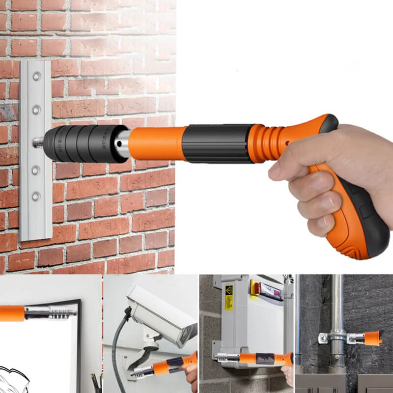 Compressed Air Nail Gun Compact Concrete & Steel