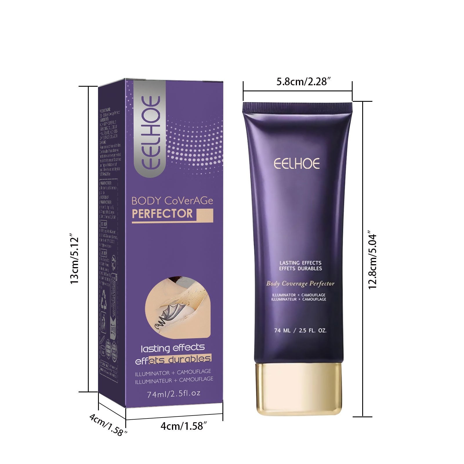 Concealer Hydrating Buildable Coverage Waterproof & Smudge-Proof