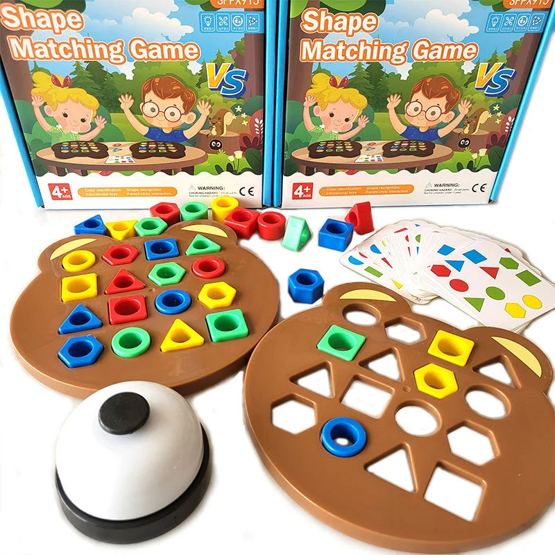 Concentration Game Colorful 32-Piece Educational