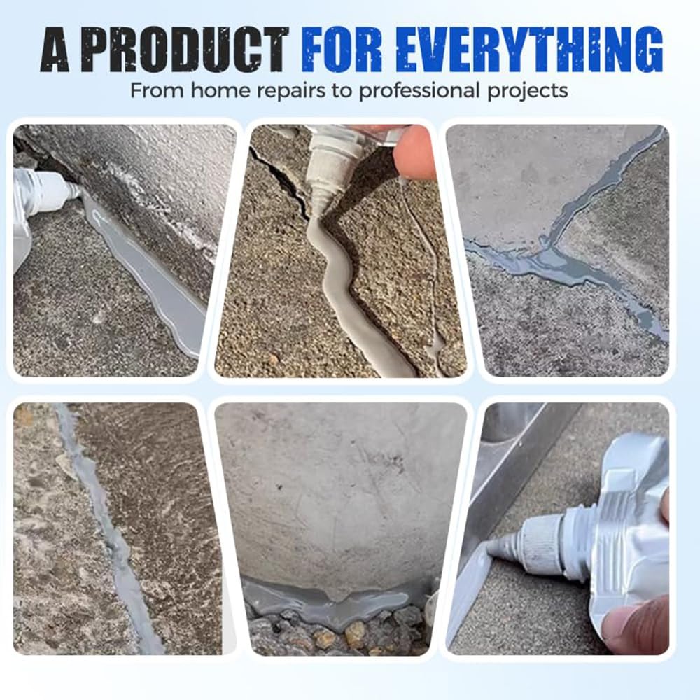 Concrete Crack Sealant Deep-Penetrating Waterproof & Flexible