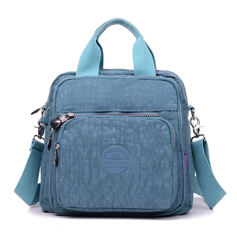 Convertible Bag 3-in-1 Handbag Shoulder Backpack Water-Resistant Nylon