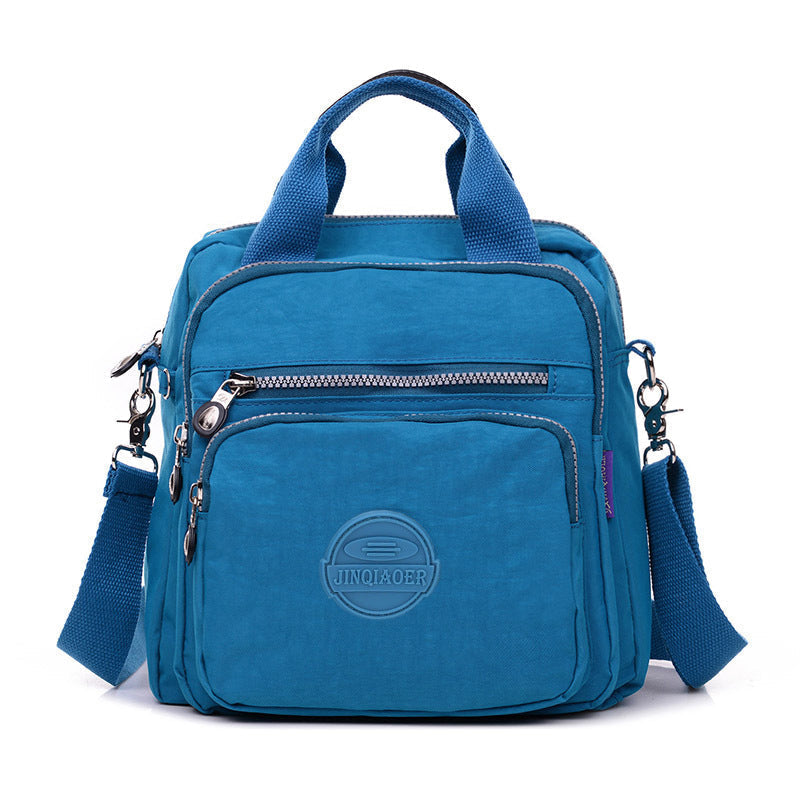 Convertible Bag 3-in-1 Handbag Shoulder Backpack Water-Resistant Nylon