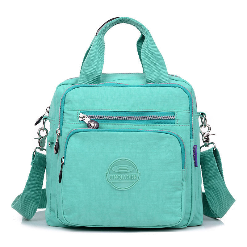Convertible Bag 3-in-1 Handbag Shoulder Backpack Water-Resistant Nylon