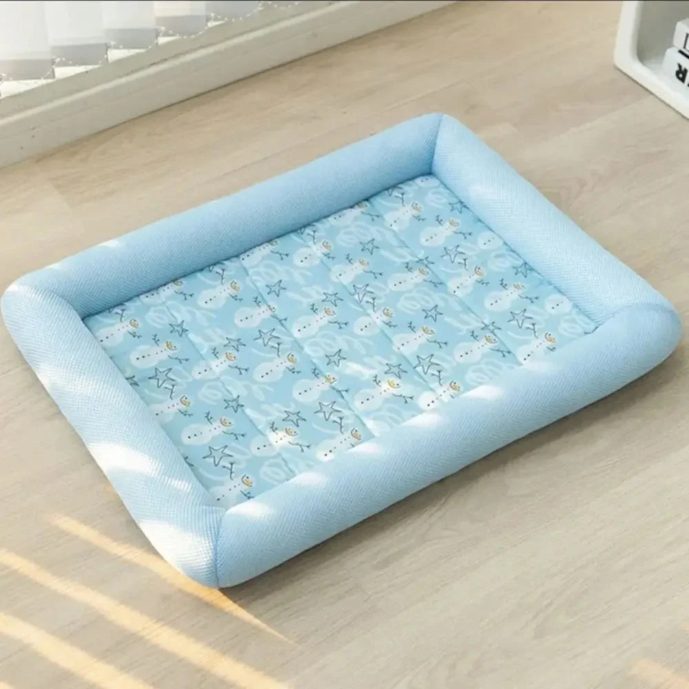 Cooling Mat Breathable Mesh Edge Water-Repellent Oxford